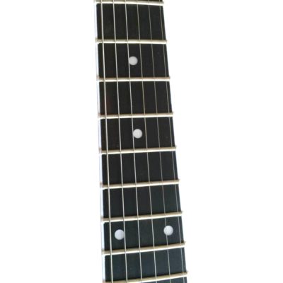 Custom Crown AVA ES333 Tom DeLonge Alphine White Semi Hollow Fhole Guitar - Image 8