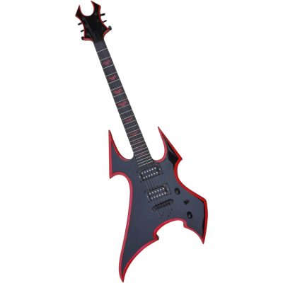 Custom Norturne Beast Onyx Painted Red Bevels Electric Guitar - Image 8