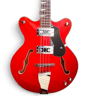 Custom Sovereign Red Fhole 4 String Bass