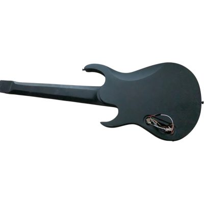 Custom Monolith Lucas Multi Scale Fanned Frets Headless Ghost Silverburst 9 String Guitar - Image 5