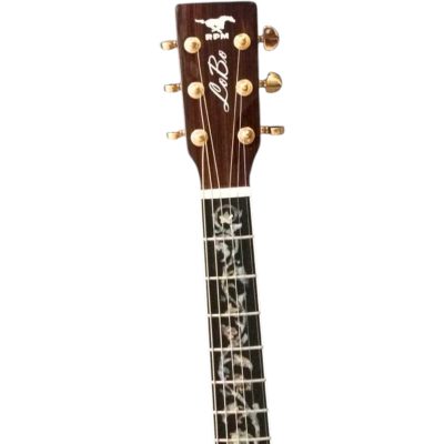 Custom Vertex D28 Tobacco Burst Acoustic Guitar - Image 10