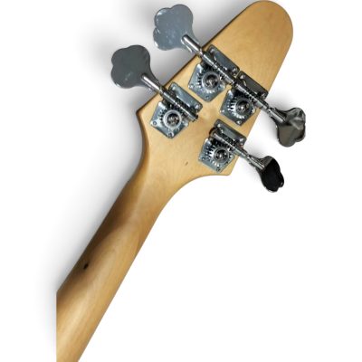 Custom Crown Gene Grabber II Black 4 String Bass - Image 3
