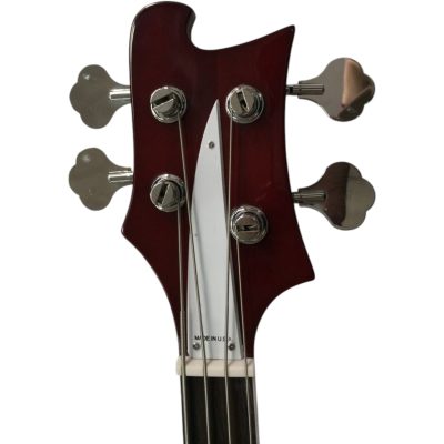 Custom Nova 4003 Trans BurgundyGlo 4 String Bass - Image 5