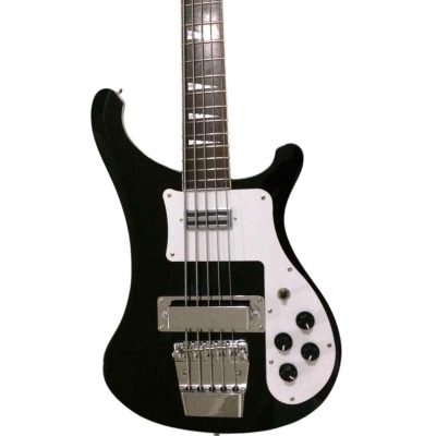 Custom Nova 4003S5 Jetglo Black 5 String Bass