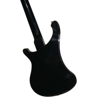 Custom Nova 4003S5 Jetglo Black 5 String Bass - Image 7