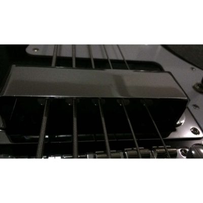 Custom Nova 4003S5 Jetglo Black 5 String Bass - Image 8