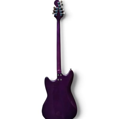 Custom Race Rob Trans Purple Finish 8 String Electric Guitar - Image 2