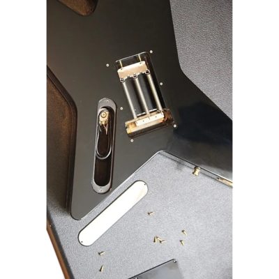 Custom Lazu Wolfgang Stealth Black Star Floyd Rose Tremolo Guitar - Image 2
