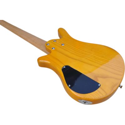 Custom Pulse Bubinga Wood Ryan Thumb Natural Finish Bass 5 String Multi Scale Fanned Frets - Image 6