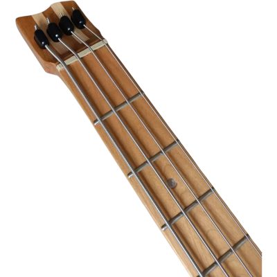 Custom Dynasty Space Teal Green Headless 4 String Bass - Image 7