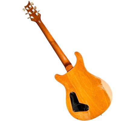 Custom Monarch Santana Amber Finish Dragon Design Electric Guitar - Image 10