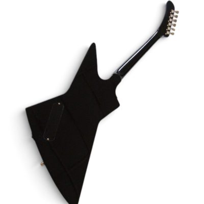 Custom Crown Black Modernistic Explorer 6 String Electric Guitar - Image 4