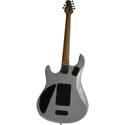 Custom Aether John Petrucci Metallic Silver Dust Electric Guitar - Image 5