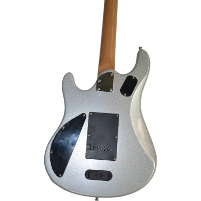 Custom Aether John Petrucci Metallic Silver Dust Electric Guitar - Image 6