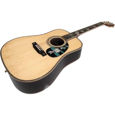 Custom Vertex D45 Dreadnought Crane Lily Lotus Pond Sitka Spruce Top Acoustic Electric Guitar - Image 3
