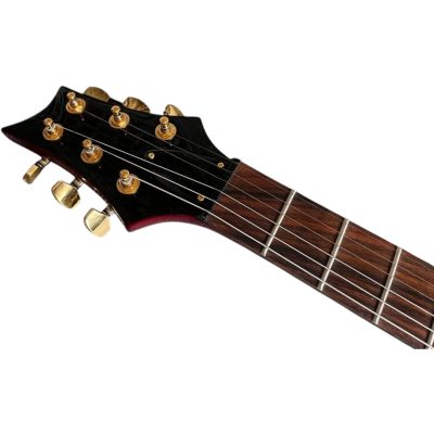 Custom Monarch Santana Red Finish Dragon Design Electric Guitar - Image 6
