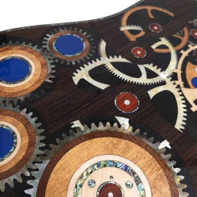 Custom Vertex D200 Natural Solid Spruce Top Dreadnought Acoustic Electric Guitar - Image 13