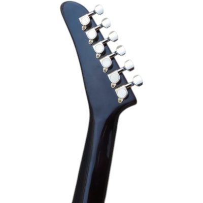 Custom Crown Sunburst Flamed Maple Top Modernistic Explorer 6 String Electric Guitar - Image 7