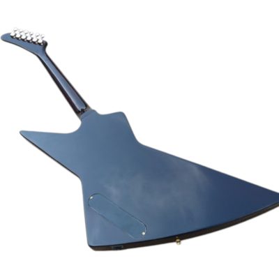 Custom Crown Sunburst Flamed Maple Top Modernistic Explorer 6 String Electric Guitar - Image 6