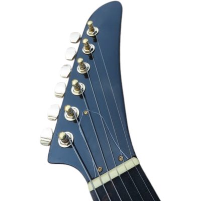 Custom Crown Sunburst Flamed Maple Top Modernistic Explorer 6 String Electric Guitar - Image 4