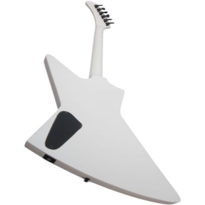 Custom Crown White Modernistic Explorer 6 String Electric Guitar - Image 6