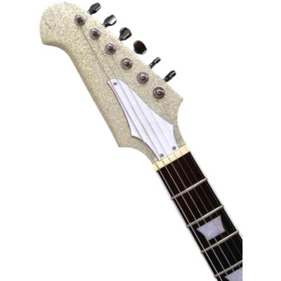 Custom Crown Firebird Silverdust Sparkle Electric Guitar - Image 4