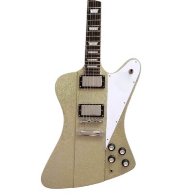 Custom Crown Firebird Silverdust Sparkle Electric Guitar