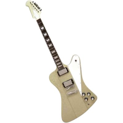 Custom Crown Firebird Silverdust Sparkle Electric Guitar - Image 2