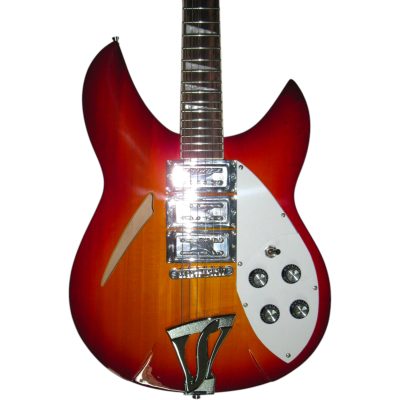 Custom Nova Vintage Sunburst 381 V69 Semi Hollow 3 Pickups Electric Guitar