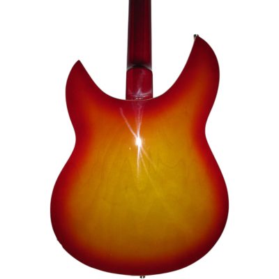 Custom Nova Vintage Sunburst 381 V69 Semi Hollow 3 Pickups Electric Guitar - Image 2