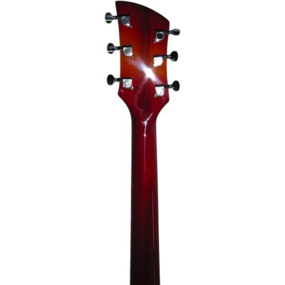 Custom Nova Vintage Sunburst 381 V69 Semi Hollow 3 Pickups Electric Guitar - Image 8