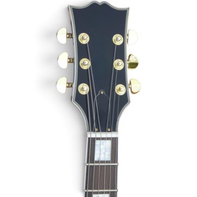 Custom Crown Randy Polka Dots Black White Electric Guitar - Image 4