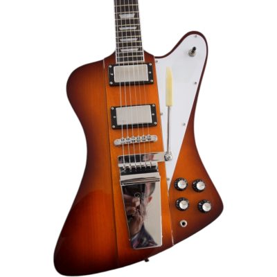 Custom Crown Firebird Sunburst Finish Electric Guitar - Image 3