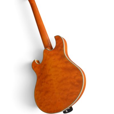 Custom Vesper Amber Flamed Maple Top Languedoc Region Quilted Maple Back Guitar - Image 9