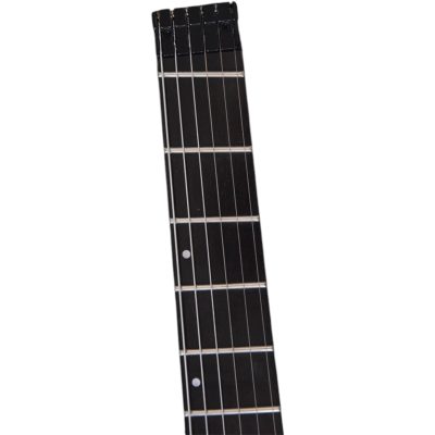 Custom Diplomat Multi Scale Fanned Frets Headless Blue Guitar - Image 8