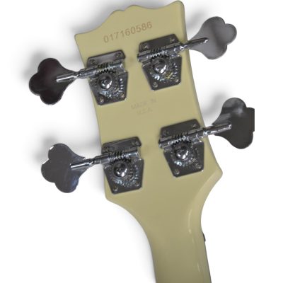 Custom Crown Cream EB2 Finish 4 String Bass - Image 2