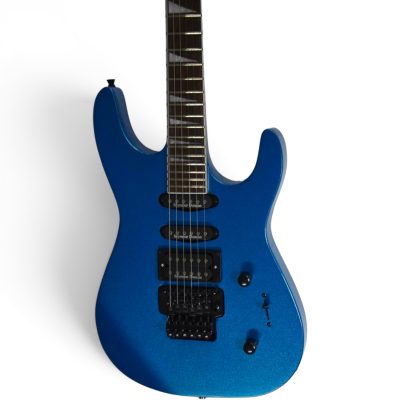 Custom Race Soloist Riviera Blue Finish Guitar Floyd Rose Tremolo
