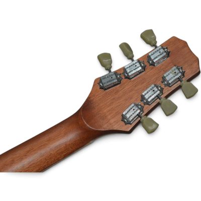 Custom Forge Jack Daniels Aged Barrel Finish Dreadnought Acoustic Electric Guitar Fishman Pickups - Image 6
