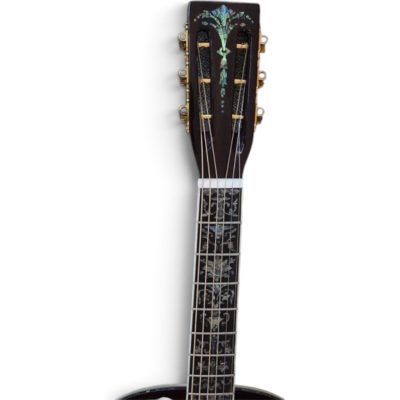 Custom Vertex 00045 Natural Finish Solid Spruce Top Acoustic Electric Guitar - Image 4