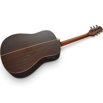 Custom Forge Jack Daniels Aged Barrel Finish Dreadnought Acoustic Electric Guitar Fishman Pickups - Image 8