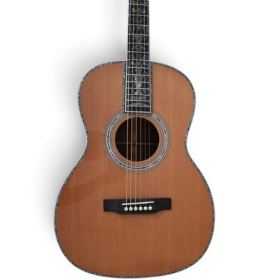 Custom Vertex 00045 Natural Finish Solid Spruce Top Acoustic Electric Guitar