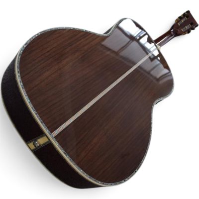 Custom Vertex 00045 Natural Finish Solid Spruce Top Acoustic Electric Guitar - Image 2