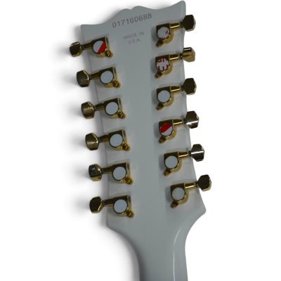 Custom Crown Jimmy Alpine White 12 String Electric Guitar - Image 3