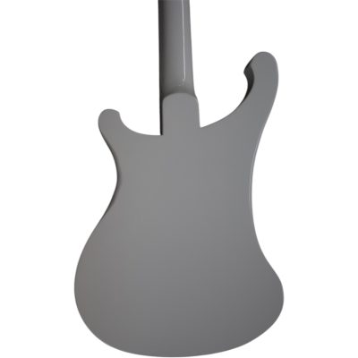 Custom Nova 4003 White 4 String Bass White Fretboard Maple Finish - Image 11