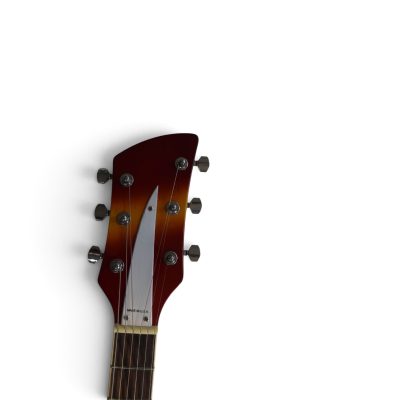 Custom Nova Fireglo Sunburst 620 Solid Body Electric Guitar - Image 4