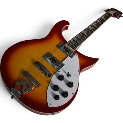 Custom Nova Fireglo Sunburst 620 Solid Body Electric Guitar - Image 5
