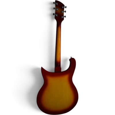 Custom Nova Fireglo Sunburst 620 Solid Body Electric Guitar - Image 7