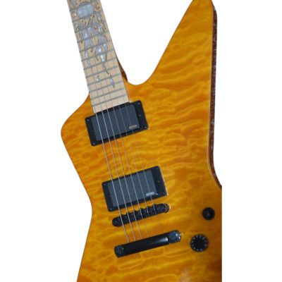 Custom Garnet James Hetfield Sun Inlay Quilted Maple Top 6 String Electric Guitar Maple Fretboard - Image 6