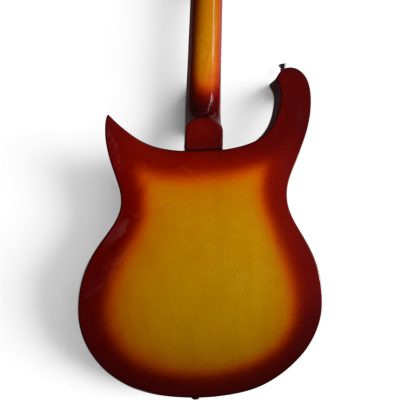 Custom Nova Fireglo Sunburst 620 Solid Body Electric Guitar - Image 8