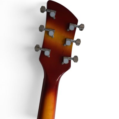 Custom Nova Fireglo Sunburst 620 Solid Body Electric Guitar - Image 9